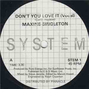 Maxine Singleton - Don't You Love It