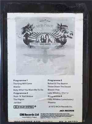 Wishbone Ash - Live Dates