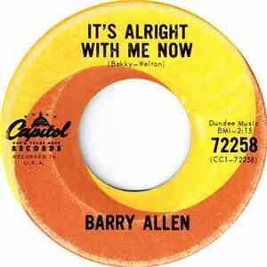 Barry Allen - Never You Mind / It's Alright With Me Now