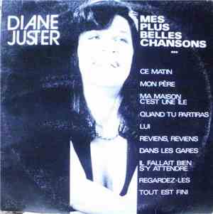 Diane Juster - Mes Plus Belles Chansons