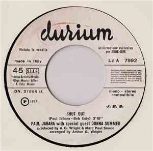 Paul Jabara With Special Guest Donna Summer / Penny McLean - Shut Out / Dan ...