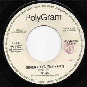 Sting / Leila K - Seven Days / Ça Plane Pour Moi