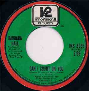 Barbara Hall - Can I Count On You / V.I.P.