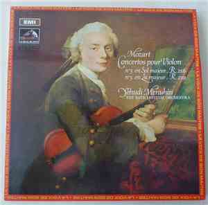 Mozart / Yehudi Menuhin / Bath Festival Orchestra - Concertos Pour Violon
