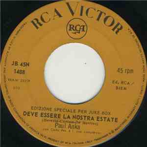 Paul Anka - Deve Essere La Nostra Estate