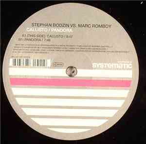 Stephan Bodzin vs. Marc Romboy - Callisto / Pandora