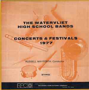 The Watervliet High School Bands - Concerts & Festivals 1977