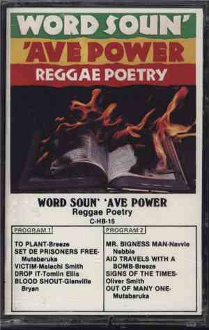 Various - Word Soun' 'Ave Power - Reggae Poetry
