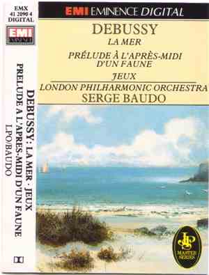 Debussy, London Philharmonic Orchestra, Serge Baudo - La Mer - Prelude A L'Apres-Midi D'Un Faune - Jeux