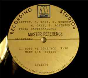 Diana Ross, Marvin Gaye, Smokey Robinson, Stevie Wonder - Pops, We Love You