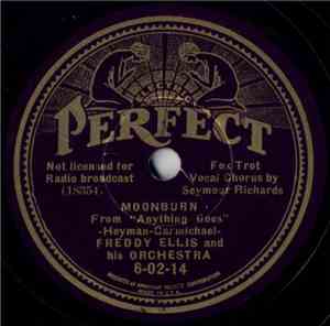 Freddy Ellis And His Orchestra - Moonburn / Weary