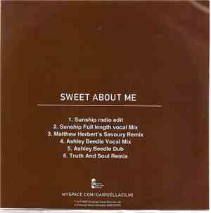 Gabriella Cilmi - Sweet About Me