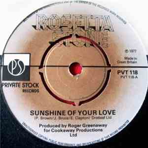 Rosetta Stone  - Sunshine Of Your Love