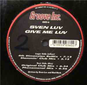Sven Luv - Give Me Luv