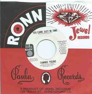 Tommie Young - You Came Just In Time / You Can't Have Your Cake (And Eat It Too)