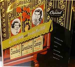 Jo Stafford And Gordon MacRae With Paul Weston And His Orchestra - Sunday Evening Songs
