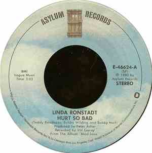 Linda Ronstadt - Hurt So Bad / Justine