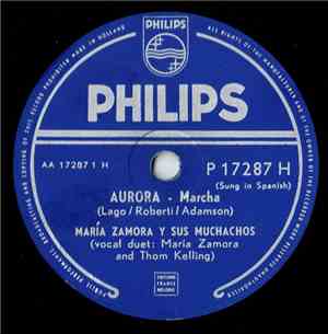 María Zamora Y Sus Muchachos - Aurora / Adios Mariquita Linda