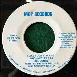 Mik Roberts Group - I Like Your Style / Ghonnerhea