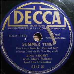 Bing Crosby - You Must Have Been A Beautiful Baby / Summer Time