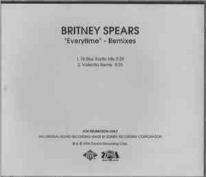 Britney Spears - Everytime (Remixes)