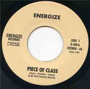 Energize  - Piece Of Class / Star Of The Disco