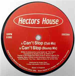 Hectors House - Can't Stop