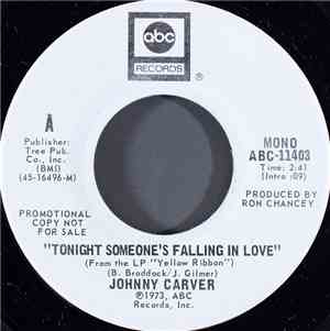 Johnny Carver - Tonight Someone's Falling In Love