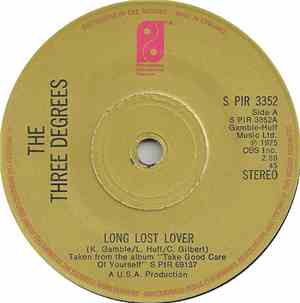 The Three Degrees - Long Lost Lover