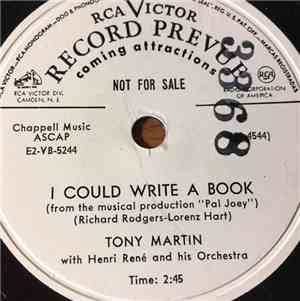Tony Martin  - Jump Through The Ring / I Could Write A Book