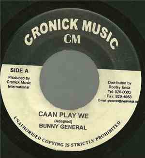 Bunny General - Caan Play We / Death Anthem