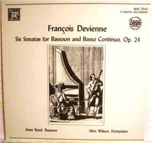 Jesse Read, Glen Wilson - Six Sonatas For Bassoon And Basso Continuo, Op. 24