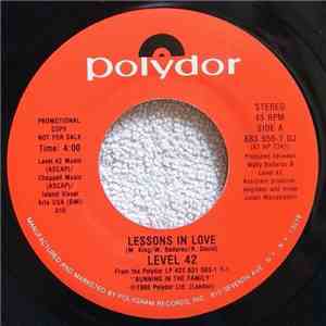 Level 42 - Lessons In Love