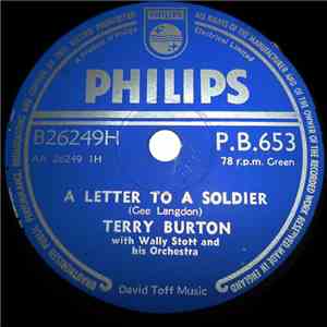 Terry Burton  With Wally Stott And His Orchestra - A Letter To A Soldier