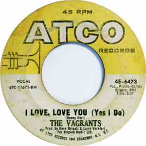 The Vagrants - I Love, Love You (Yes I Do)