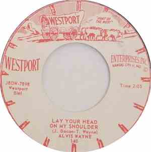 Alvis Wayne - You Are The One / Lay Your Head On My Shoulder