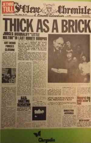 Jethro Tull - Thick As A Brick