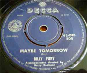 Billy Fury - Maybe Tomorrow / Gonna Type A Letter