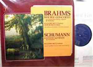 Brahms / Schumann, Ruggiero Ricci, Giorgio Ricci , Kurt Masur, New Philharmonia Orchestra, Leipzig Gewandhaus Orchestra - Double Concerto - Fantasy