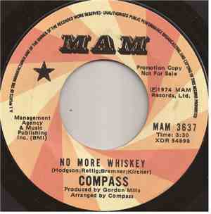 Compass  - No More Whiskey / Maybe She Will