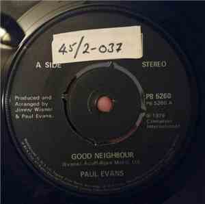 Paul Evans - Good Neighbour