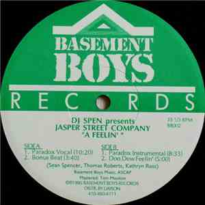 DJ Spen Presents Jasper Street Company - A Feelin'