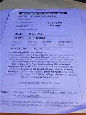 Freaky Chakra - It's Time