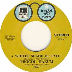 Procol Harum - A Whiter Shade Of Pale / Conquistador