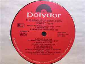 Robert Fripp / The League Of Gentlemen  - The League Of Gentlemen