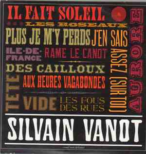 Silvain Vanot - Il Fait Soleil