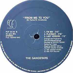 The Gangstars - From Me To You