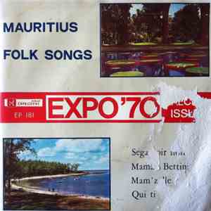 Various - Mauritius Folk Songs - Expo '70
