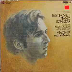 Vladimir Ashkenazy - Beethoven Piano Sonatas Volume 6 - Sonatas No. 28 And No. 30