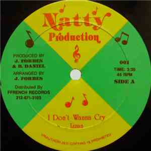Lizan - I Don't Wanna Cry